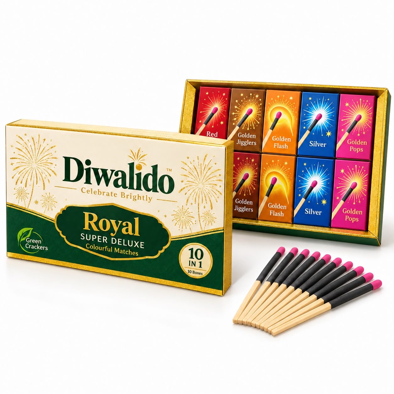 Rayal Super Deluxe Colourful Matches