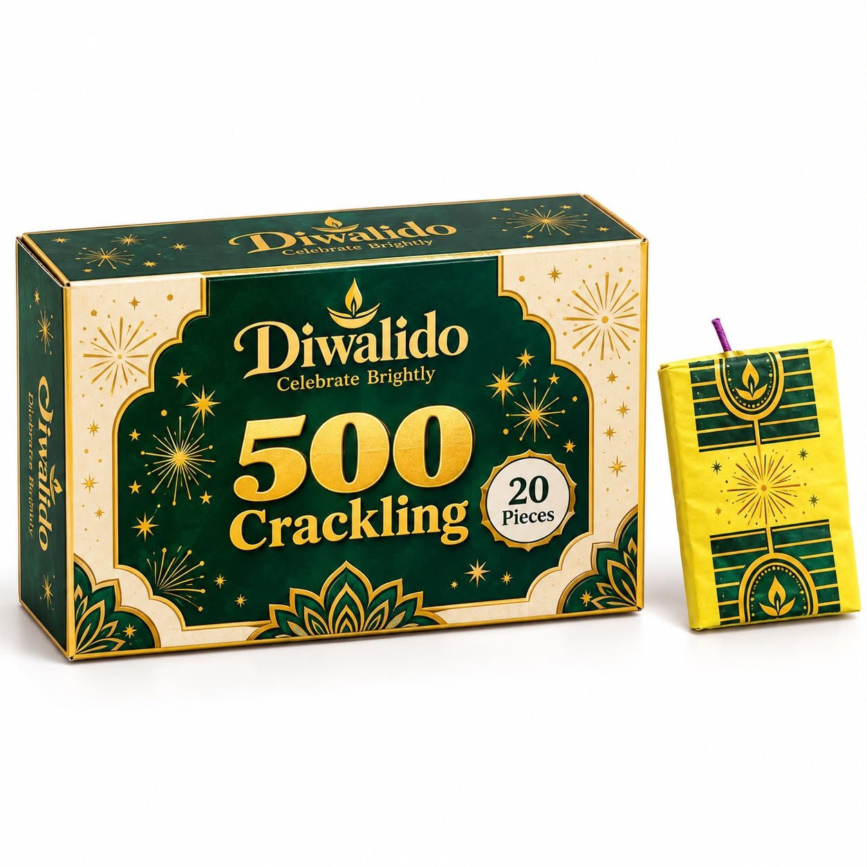 Celebrate Brightly 500 Crackling