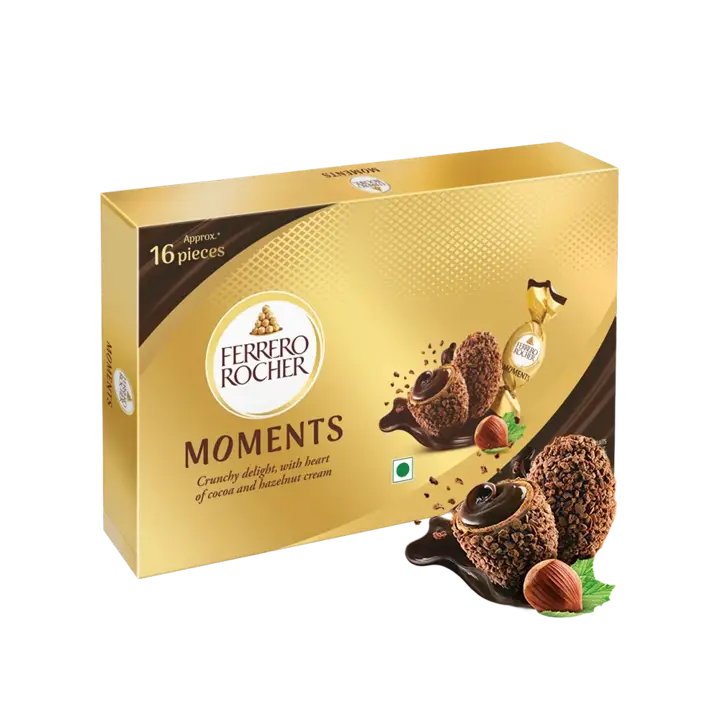 Ferrero Rocher Moments Chocolate Gift Pack (16 pieces)