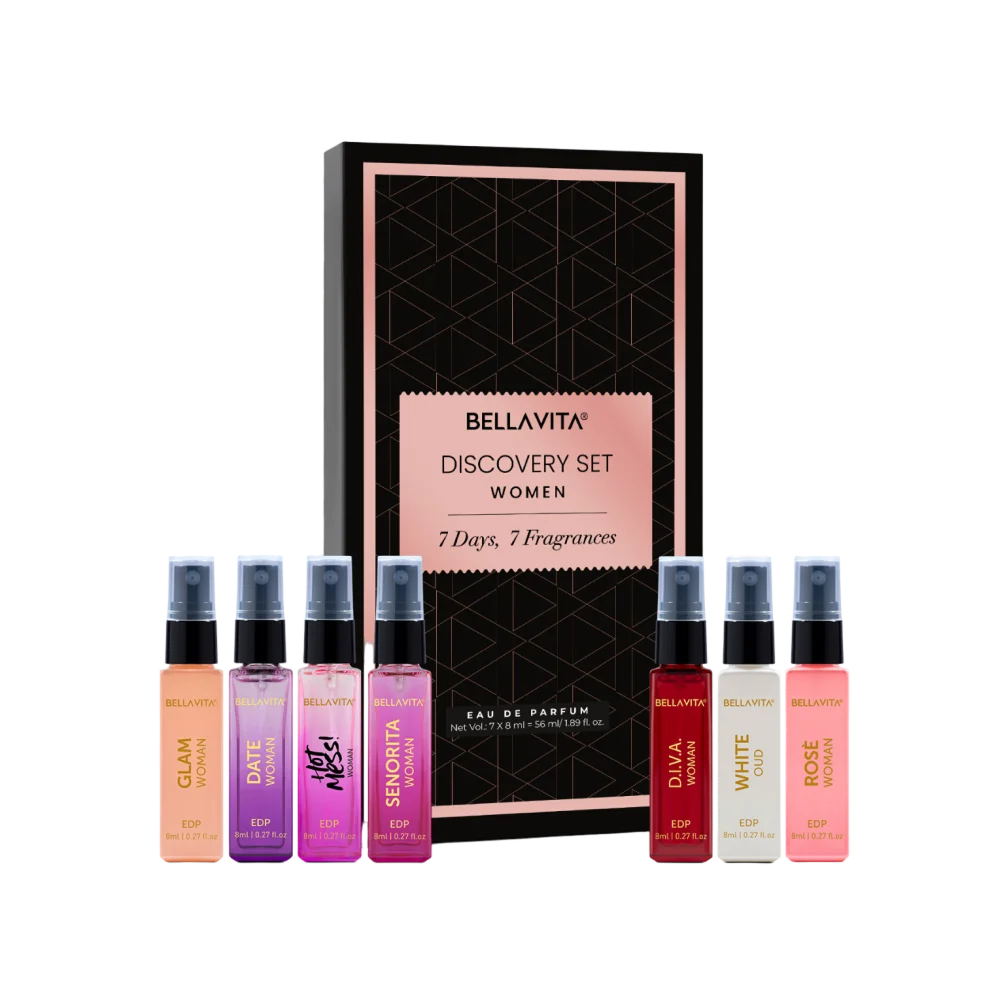 Bella Vita Discovery Set Women\'s Eau de Parfum (Floral, Fruity, Fresh)