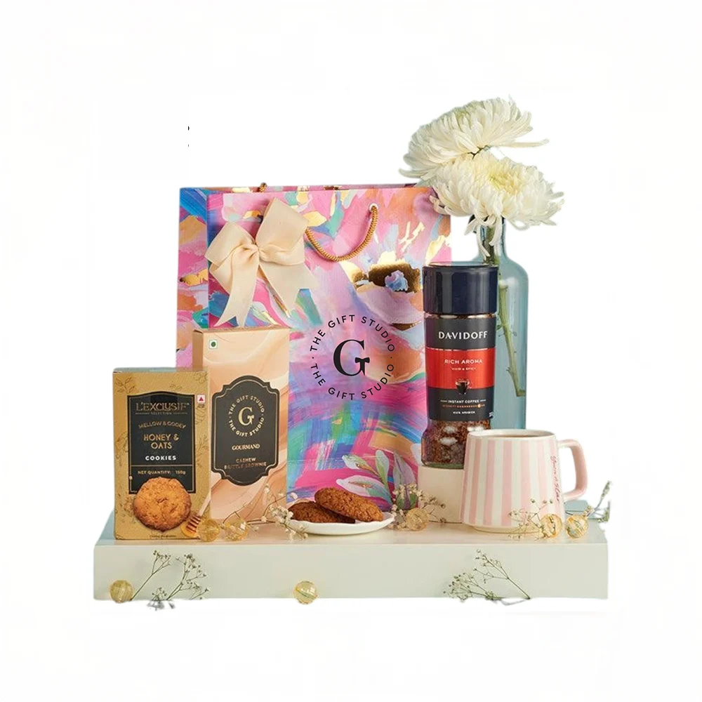 The Gift Studio Coffee & Cookie Gift Hamper