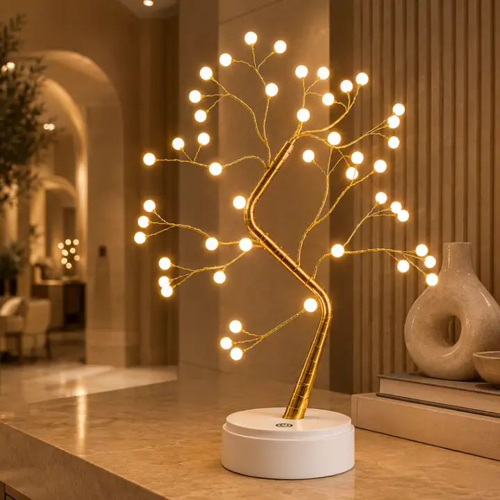 Bonsai Pearl Tree LED 5 W Decorative Lamp - DesiDiya