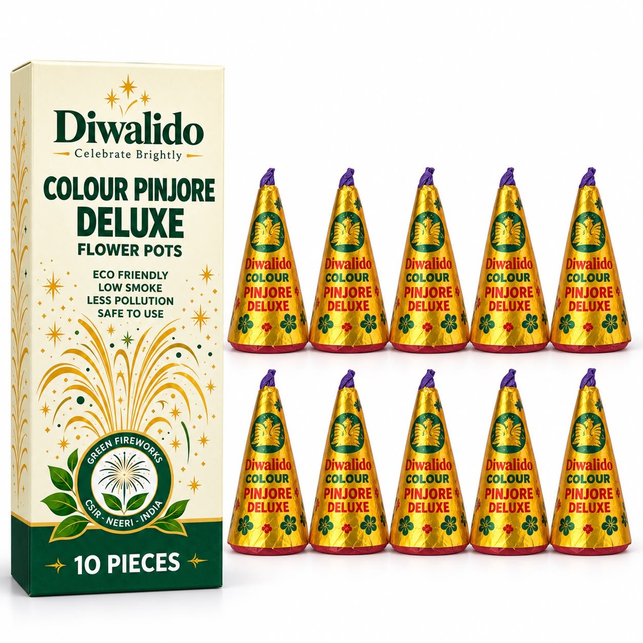 Colour Pinjore Deluxe Flower Pots
